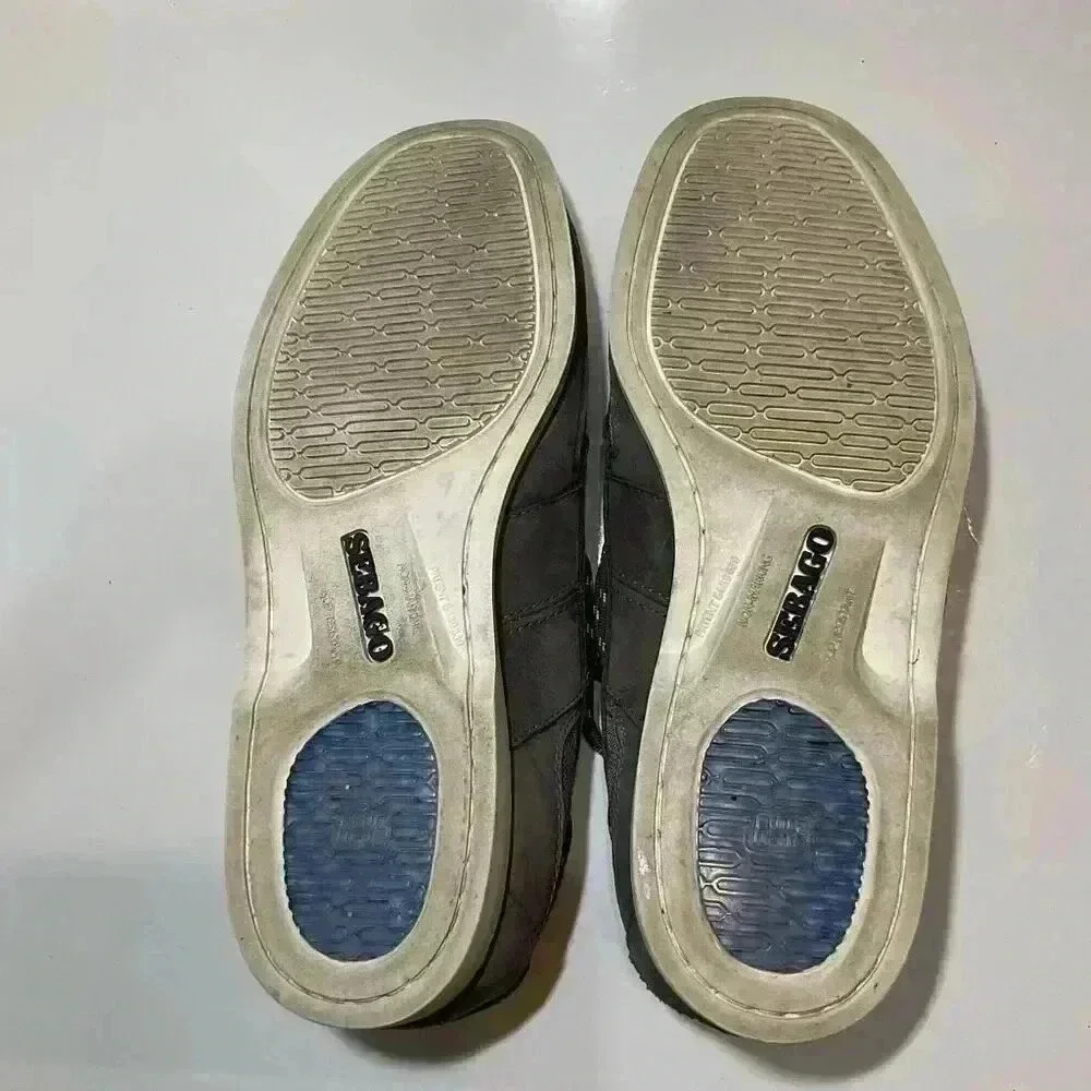 Sebago Men’s Dockside Crest Vent Graphite Collection Casual Boat shoes size 9.5